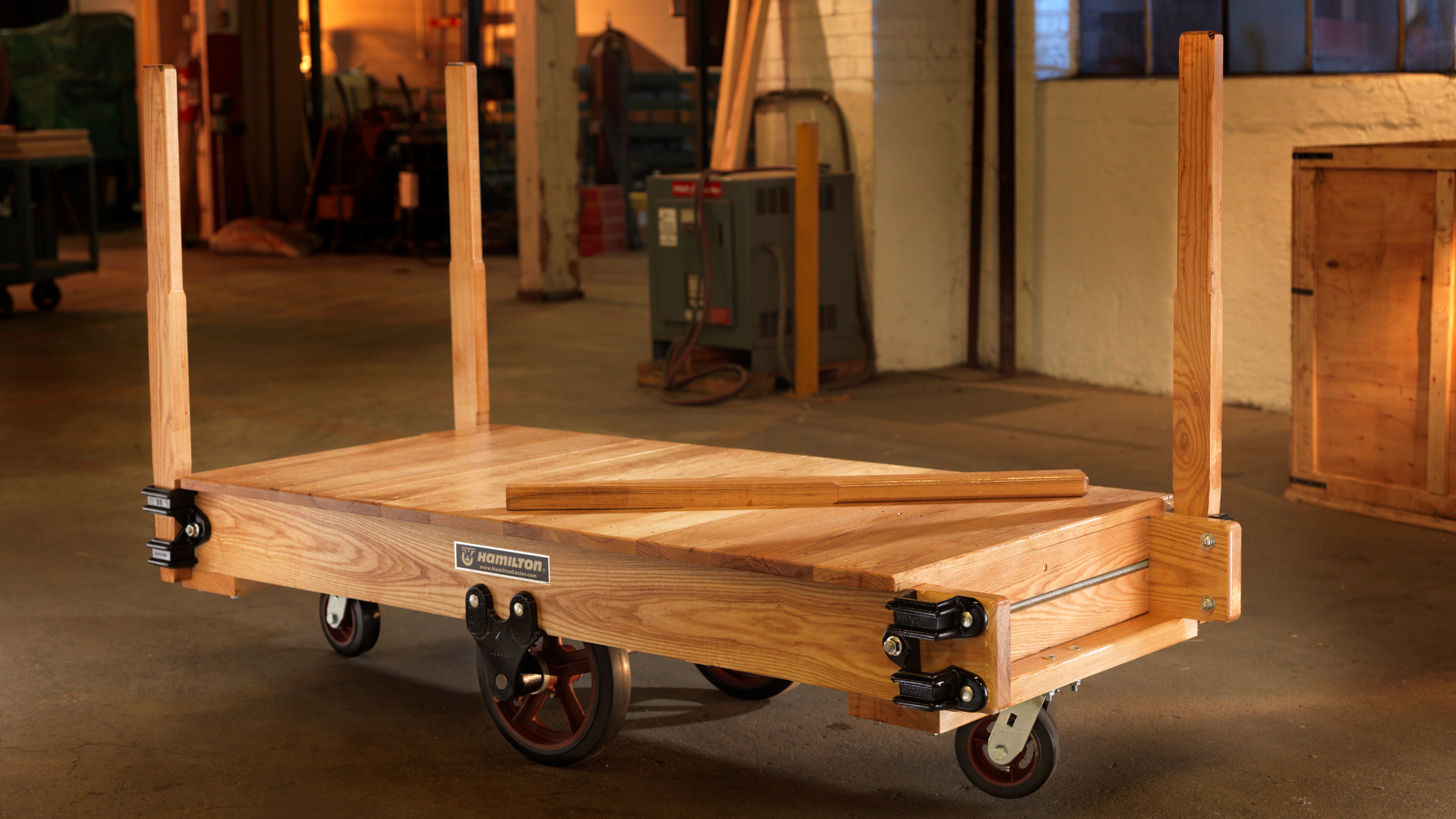 PW820 all wood tilt type platform truck PW820 all wood tilt type platform truck